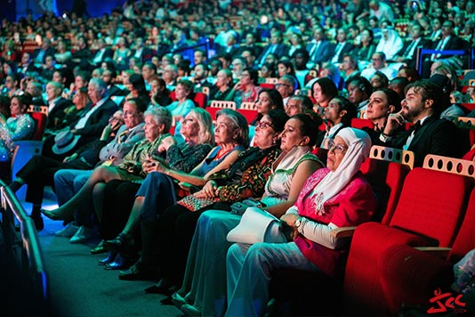 حفل الافتتاح للدورة الثالثة و الثلاثين لأيام قرطاج السينمائية